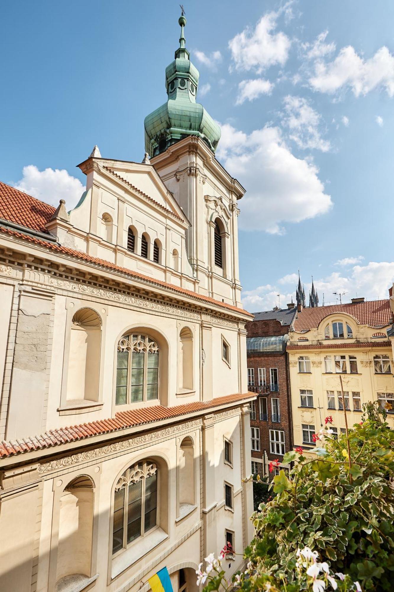 Ferienwohnung Old Town & Parking Assistance Prag Exterior foto