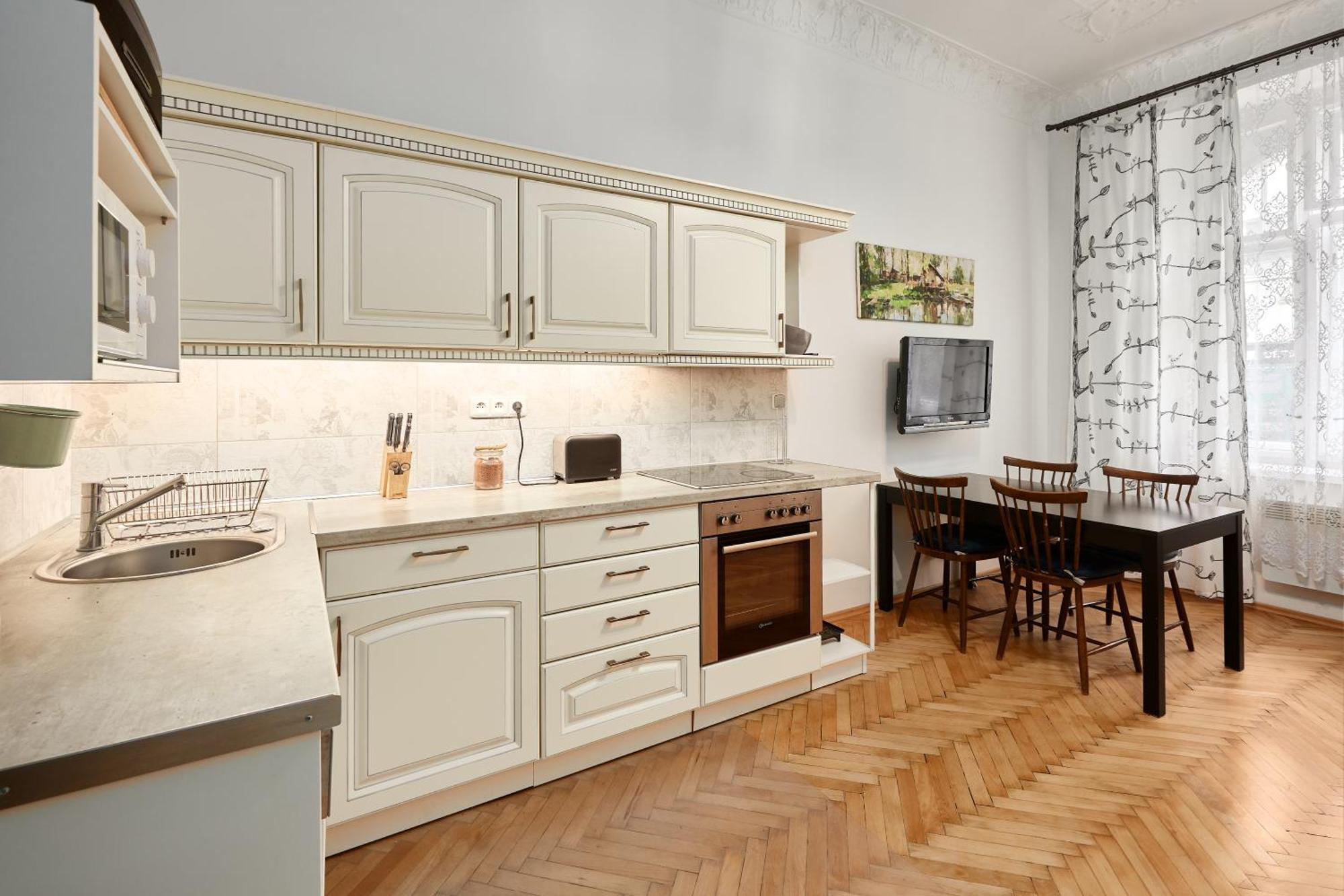 Ferienwohnung Old Town & Parking Assistance Prag Exterior foto